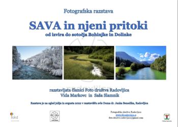 Fotografska razstava “SAVA in njeni pritoki”