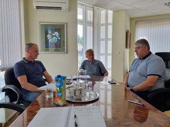 Sestanek podžupana s poveljnikom CZ Žiri