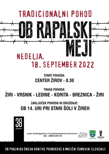 Tradicionalni pohod ob Rapalski meji