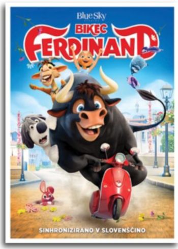 Kino večer na prostem - animirani družinski film Bikec Ferdinand (2017)