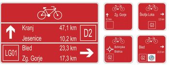 Kolesarje v septembru čakajo nove označbe kolesarskih povezav