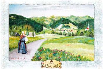 Razstava etno razglednic Simona Šubica Svetleta