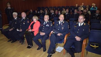 S slavnostno podelitvijo činov novim operativnim gasilcem, višjim gasilcem ter bolničarjem obeležili 25 let GZ Lukovica