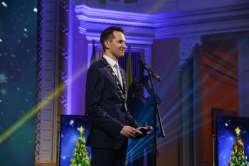 Po dveh letih znova županov novoletni sprejem 