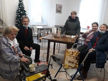 Obisk Bovčanov v domovih starejših občanov