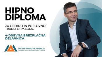 Darilo za začetek leta 2023 - brezplačna 4-dnevna online delavnica o Hipnozi