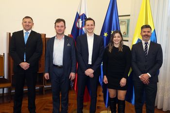 Župan Matija Kovač sprejel judoistko Tino Trstenjak ob zaključku njene športne kariere 