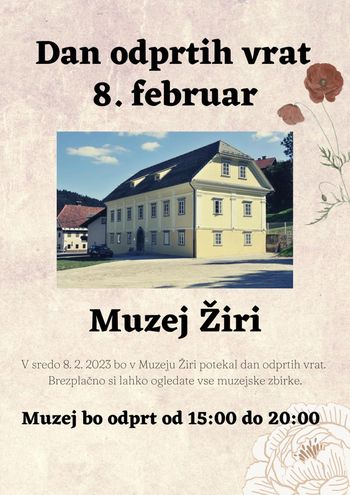 Dan odprtih vrat Muzeja Žiri