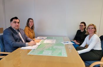 Župan z vodjo ZVC o delu, aktivnostih in problematiki ZVC Jesenice