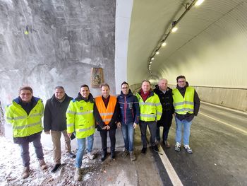Udeležba na predaji predora Rabelj v uporabo Udeležba na predaji predora Rabelj v uporabo