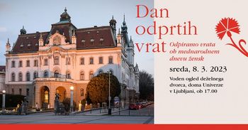 Univerza v Ljubljani odpira vrata ob mednarodnem dnevu žensk