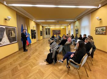 Na obisku dijaki iz Švedske Na obisku dijaki iz Švedske