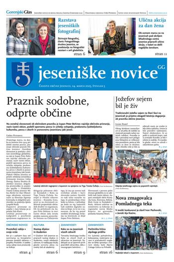Prelistajte Jeseniške novice