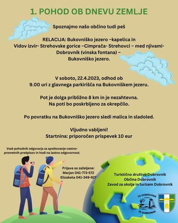 1. pohod ob dnevu Zemlje