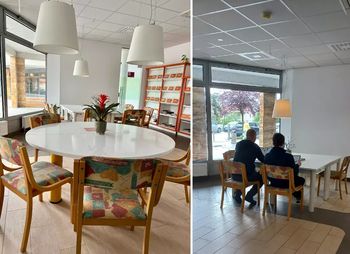 Nova čitalnica v Knjižnici Grba