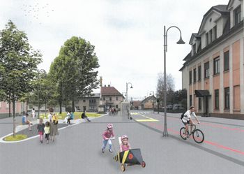 Podpisana pogodba o sofinanciranju rekonstrukcije Slovenske ceste in začetek ureditve središča Mengša