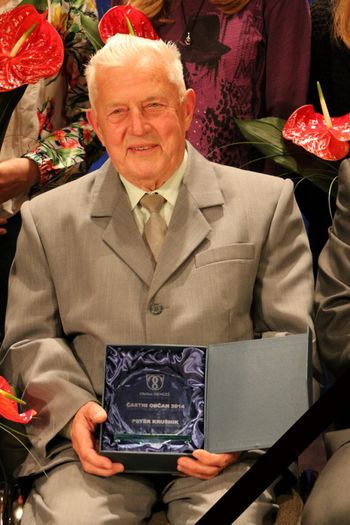 Žalna seja ob smrti častnega občana občine Mengeš Petra Krušnika