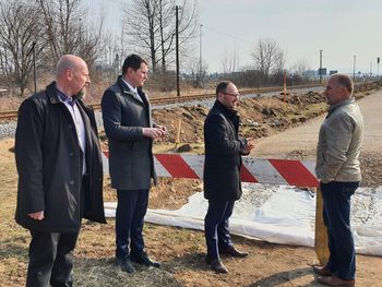 Ogled trase kolesarske povezave Kamnik-Mengeš-Trzin-Ljubljana