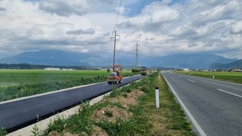 V občini Mengeš začeli z asfaltiranjem regionalne kolesarske povezave Kamnik-Mengeš-Trzin-Ljubljana