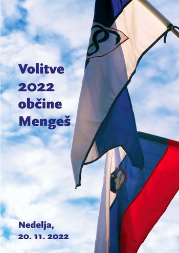 Informacije za lokalne volitve 2022 so izšle kot priloga glasila Mengšan