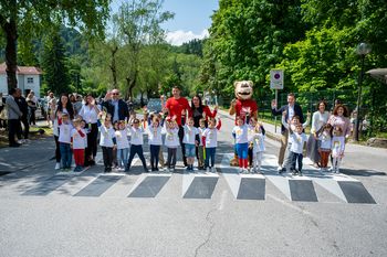 Tudi Celje ima prvi navidezno tridimenzionalen prehod za pešce 