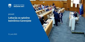 V Državnem svetu o lokaciji gorenjske regijske bolnišnice