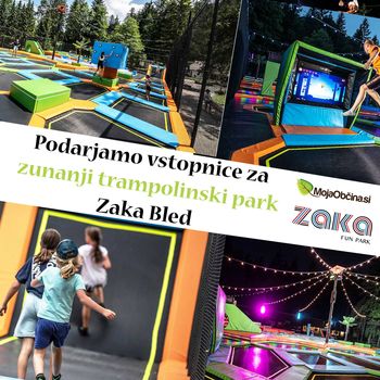 Znani so nagrajenci nagradne igre Vstopnice za Fun park Zaka Bled