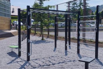 Litija bogatejša za nov fitnes na prostem