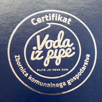 Občina Poljčane prejela certifikat VODA IZ PIPE
