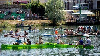 Prvi Krka Outdoor Festival privabil tudi obiskovalce od drugod