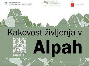 Kakovost življenja v Alpah – povejte nam svoje mnenje!
