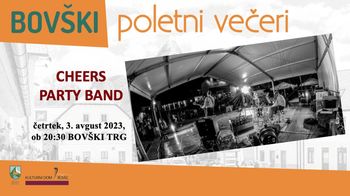 Cheers party band (Bovški poletni večeri)