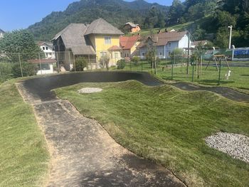 Gradnja kolesarskega poligona pri koncu