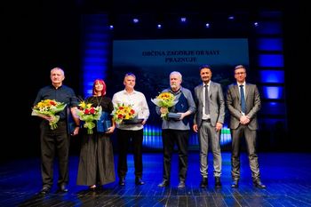 Na slovesnosti ob občinskem prazniku podeljena priznanja