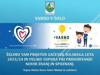 VARNO V ŠOLO 2023/24