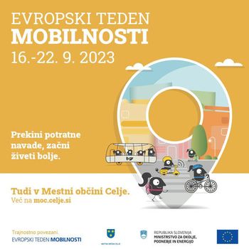 Evropski teden mobilnosti v Celju prinaša aktivnosti za vse generacije