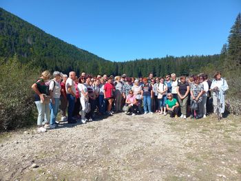 Izlet upokojencev na Višarje in v Trbiž Izlet upokojencev na Višarje in v Trbiž