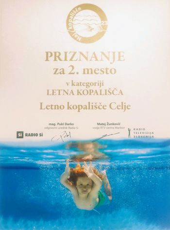 Drugo naj letno kopališče v Sloveniji je celjsko