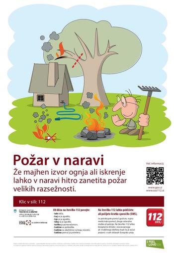 Oktober - mesec požarne varnosti