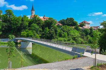 Slovesno odprtje Julijine brvi med Loko in Kandijo