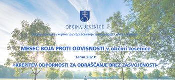Mesec boja proti odvisnosti 2023 v občini Jesenice