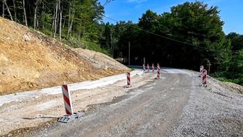 Čez vikend zapora državne ceste v Birčni vasi