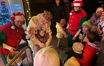 Otroško silvestrovanje z obiskom Dedka Mraza