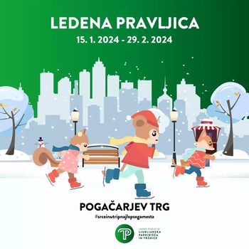 Na drsanje na Pogačarjev trg