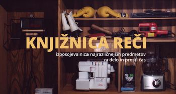 Polnimo police prve Knjižnice reči v Novem mestu