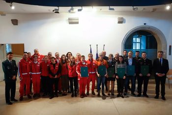 Podelili smo priznanja področja varstva pred naravnimi in drugimi nesrečami Podelili smo priznanja področja varstva pred naravnimi in drugimi nesrečami