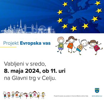 Celjska Evropska vas del slovenskega praznovanja 20-letnice vstopa Slovenije v EU