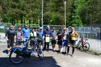 Učenci iz Moravč so preizkusili kolesarsko stezo Zagorje-Orehovica