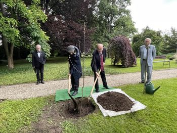 Županov obisk na dnevu spomina in tovarištva v Petanjcih
