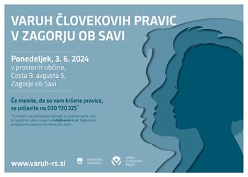 Varuh človekovih pravic vas vabi na pogovor v Zagorju ob Savi
